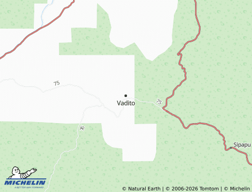 Kaart MICHELIN Vadito - ViaMichelin