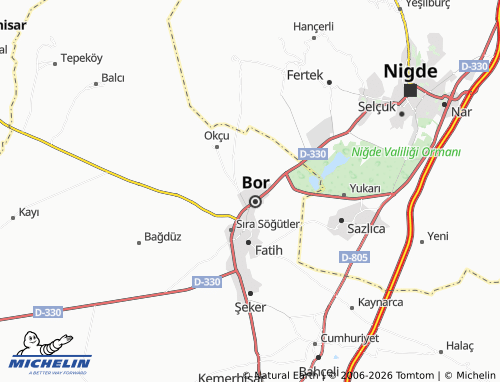 MICHELIN Mehmetçik map - ViaMichelin