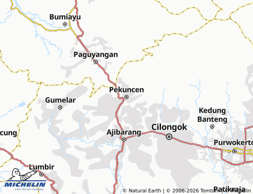 Carte MICHELIN Pekuncen - ViaMichelin