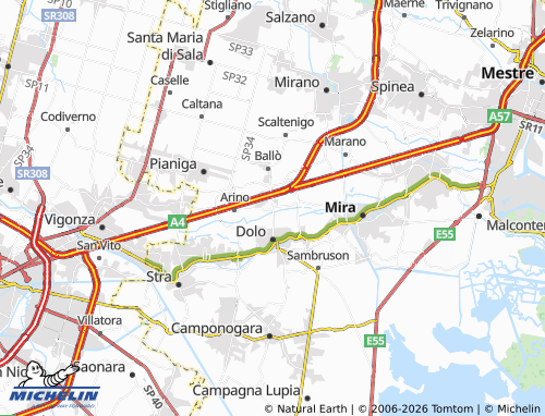 Mapa MICHELIN Cazzago - ViaMichelin