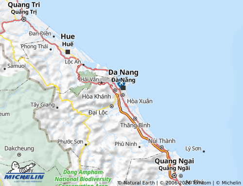 MICHELIN-Landkarte Cẩm Lệ - ViaMichelin
