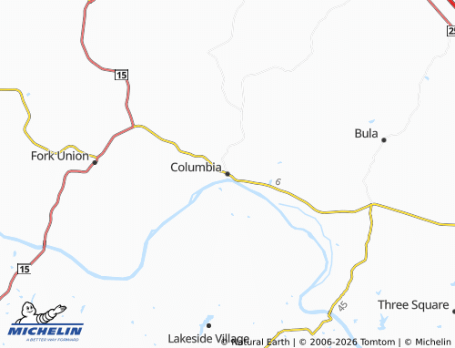 Carte MICHELIN Columbia - ViaMichelin