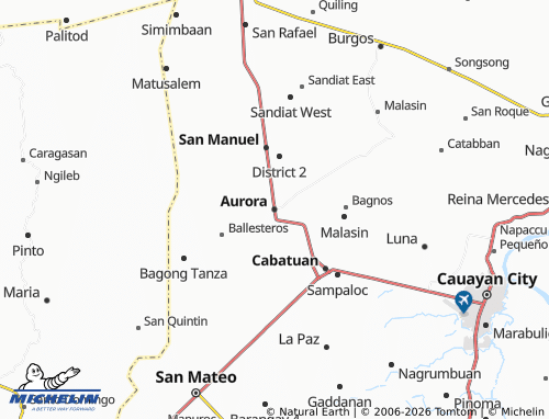Mappa MICHELIN Aurora - ViaMichelin