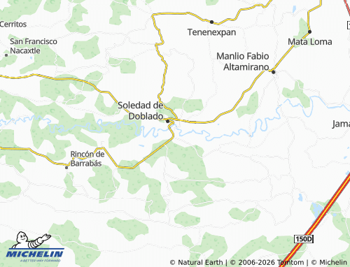 MICHELIN-Landkarte El Roble - ViaMichelin