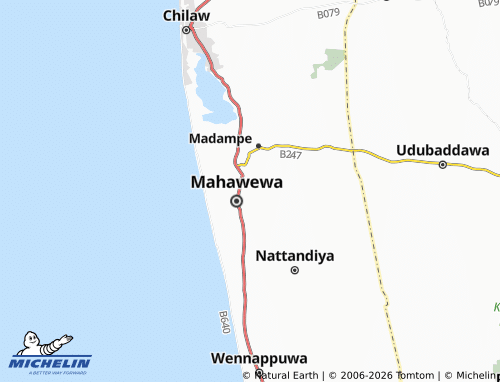 Mappa MICHELIN Adapparagama - ViaMichelin