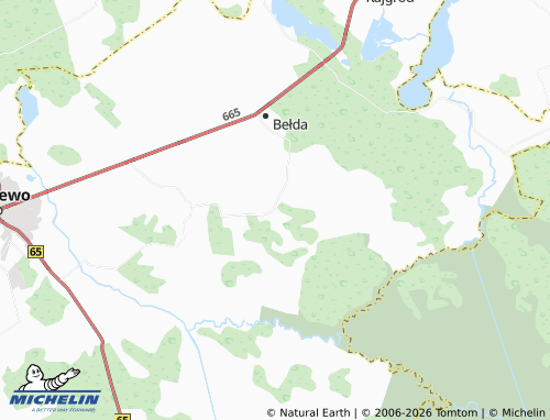Mapa MICHELIN Pieńczykowo - ViaMichelin