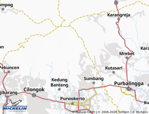 Carte MICHELIN Kemutug Lor - ViaMichelin