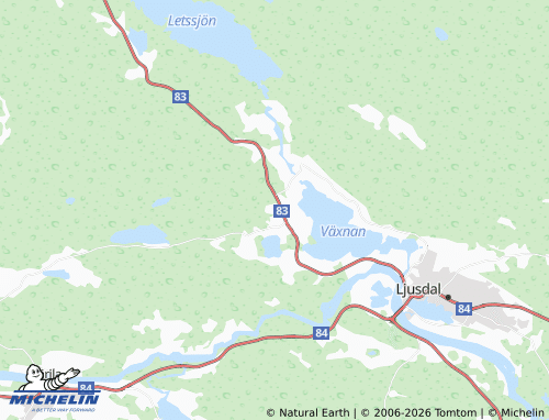 MICHELIN-Landkarte Skogsta - ViaMichelin