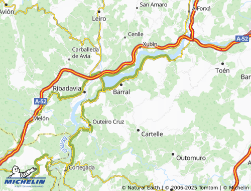 Mapa MICHELIN Noallo de Abaixo - ViaMichelin