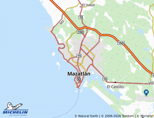 Mappa MICHELIN Hacienda del Mar - ViaMichelin