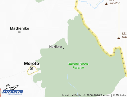 Mappa MICHELIN Nakiloro - ViaMichelin