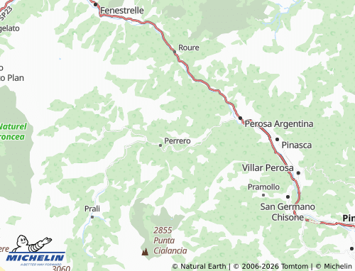 Mappa MICHELIN Mortaria - ViaMichelin