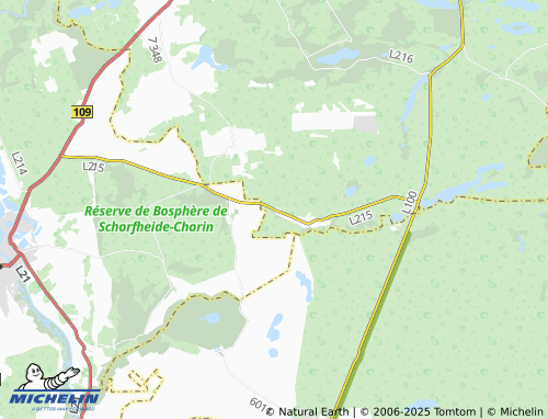 MICHELIN Klein Dölln map - ViaMichelin