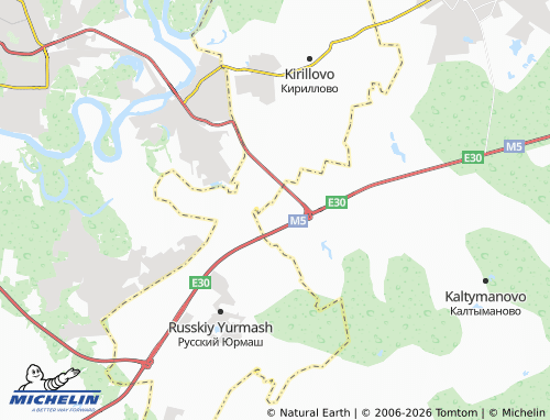 MICHELIN-Landkarte Shaksha - ViaMichelin