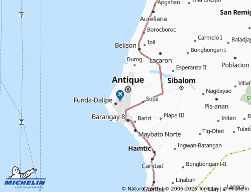MICHELIN San Fernando map - ViaMichelin