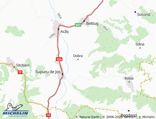 Mappa MICHELIN Dobra - ViaMichelin