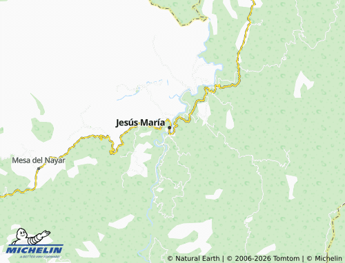 MICHELIN Localidad Jesús María map - ViaMichelin
