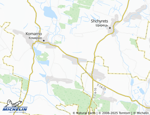 MICHELIN Hrimne map - ViaMichelin