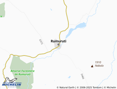 Mappa MICHELIN Rumuruti - ViaMichelin