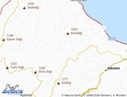 MICHELIN Bolalı map - ViaMichelin