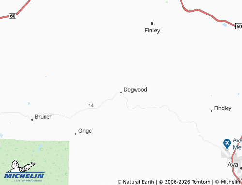 Mapa MICHELIN Dogwood - ViaMichelin