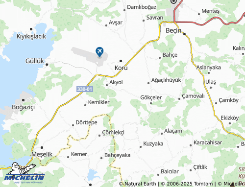 MICHELIN Yaka map - ViaMichelin