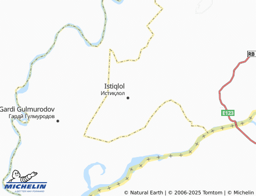 Carte MICHELIN Istiqlol - ViaMichelin