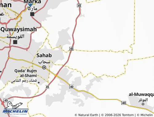 MICHELIN Uhud map - ViaMichelin