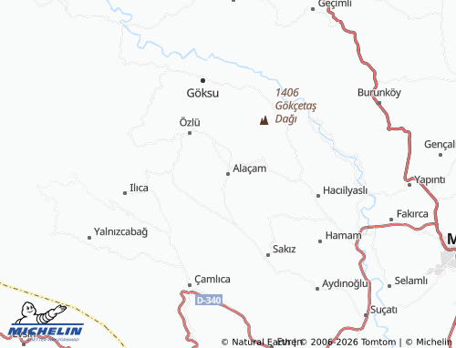MICHELIN-Landkarte Alaçam - ViaMichelin