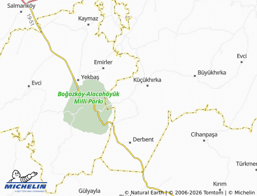 Mappa MICHELIN Yüksekyayla - ViaMichelin