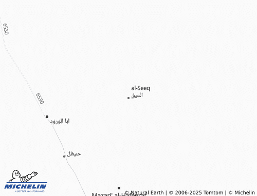 MICHELIN As Siq map - ViaMichelin