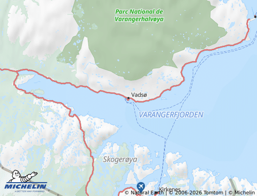 Carte MICHELIN Finnmark - ViaMichelin