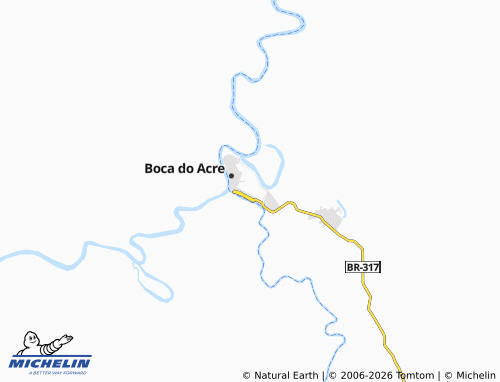 Mapa MICHELIN Macaxeiral - ViaMichelin