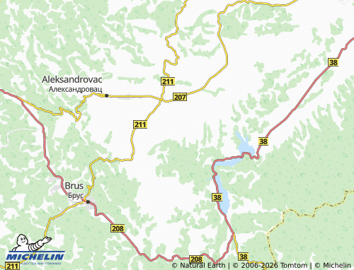 Carte MICHELIN Trnavci - ViaMichelin