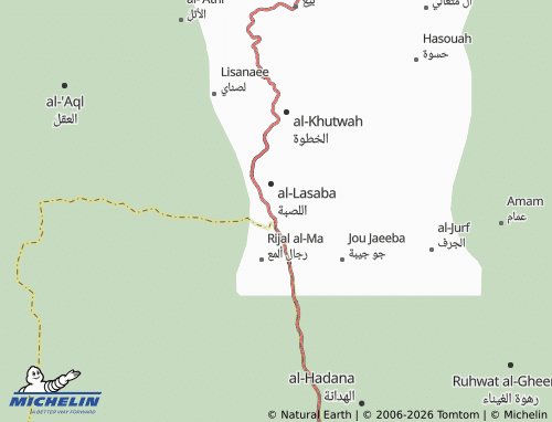 MICHELIN-Landkarte al-Khalidiyyah - ViaMichelin