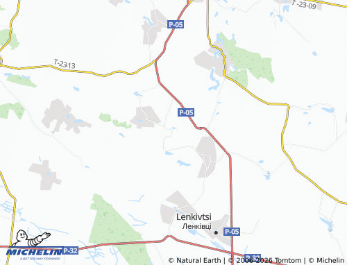 MICHELIN Vovkivchyky map - ViaMichelin