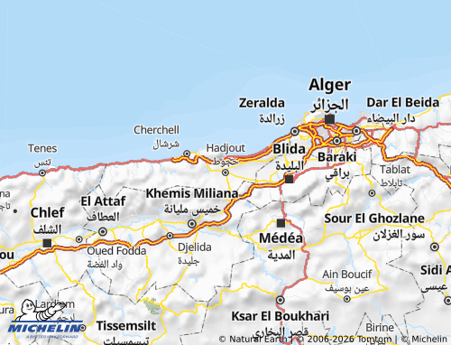 MICHELIN Hajjout map - ViaMichelin