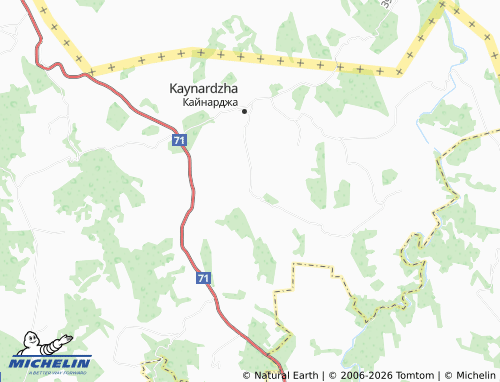 MICHELIN Svetoslav map - ViaMichelin