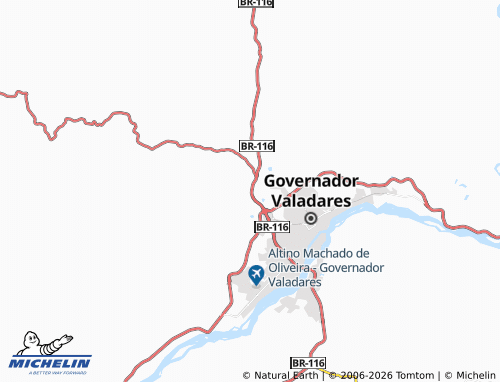 Mappa MICHELIN Santa Paula - ViaMichelin