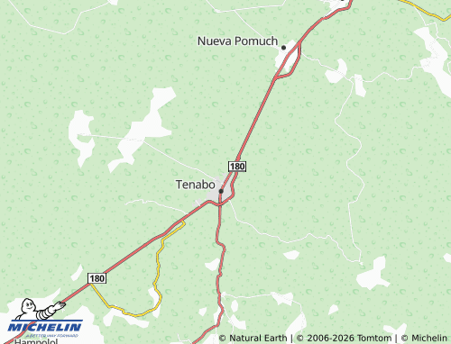MICHELIN La Guadalupe map - ViaMichelin