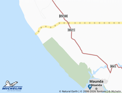 MICHELIN Tende map - ViaMichelin