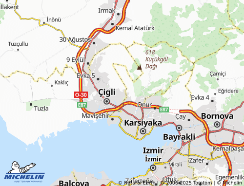 MICHELIN Evka 2 map - ViaMichelin