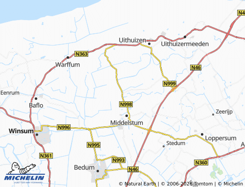 Carte MICHELIN Kantens - ViaMichelin