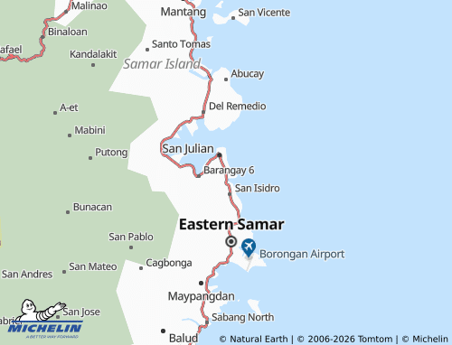 MICHELIN Lunang map - ViaMichelin