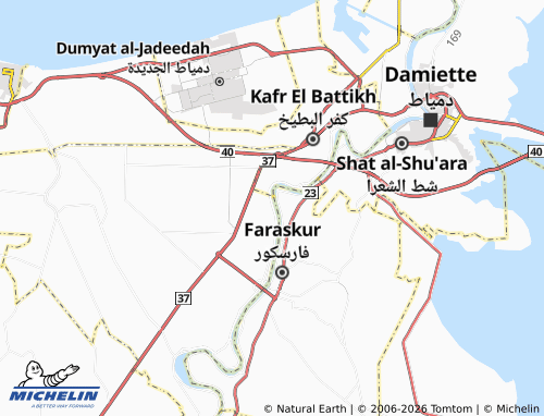 Mappa MICHELIN al-Louzi - ViaMichelin