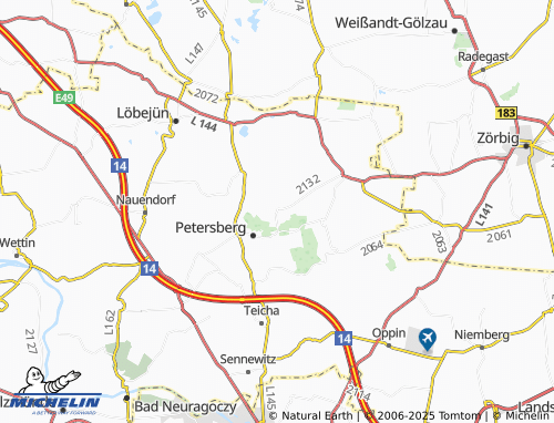 Carte MICHELIN Drehlitz - ViaMichelin