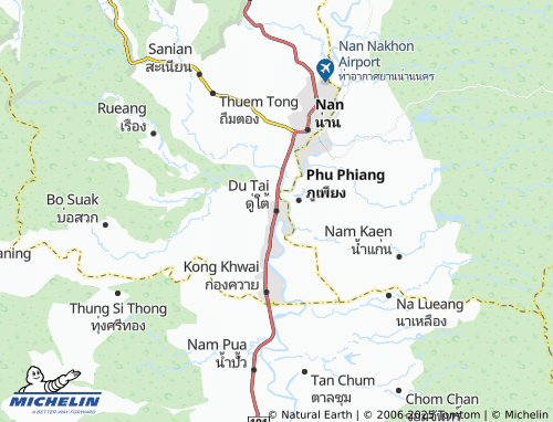 MICHELIN Du Tai map - ViaMichelin