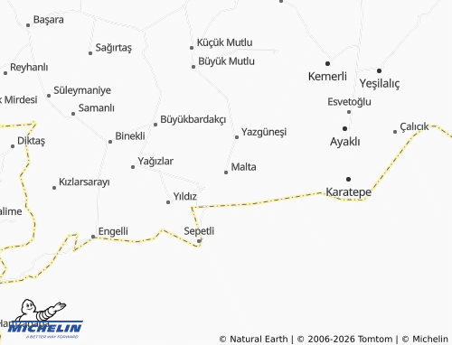 MICHELIN Malta map - ViaMichelin