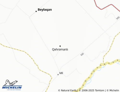 MICHELIN Qəhrəmanlı map - ViaMichelin
