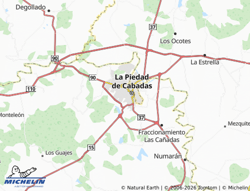 Mappa MICHELIN Las Colonias - ViaMichelin